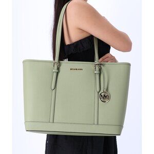 Michael Kors Sage Green Tote Bag